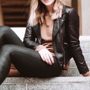 Genuine leather jacket